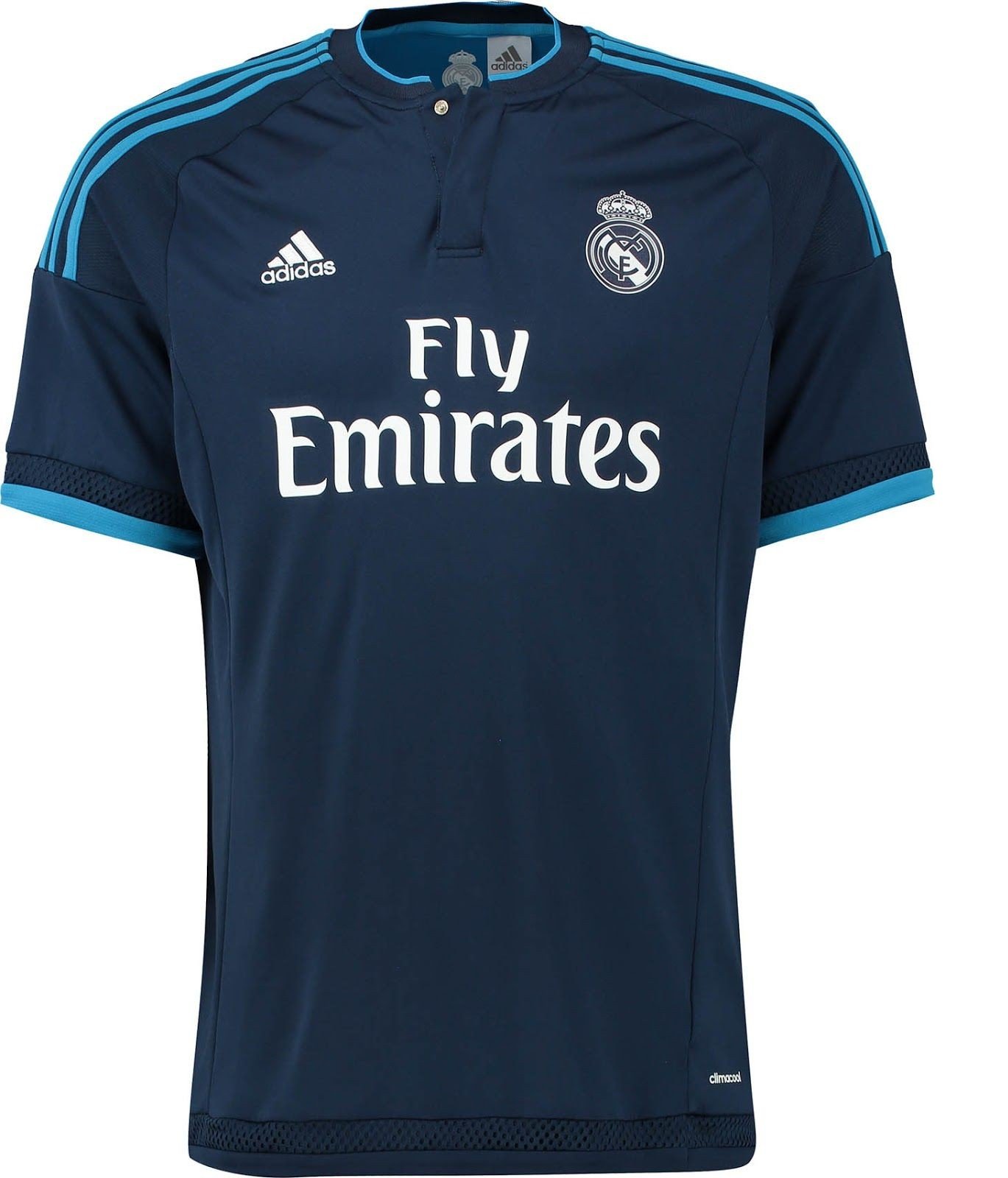 Camisa III Real Madrid 2015 2016 Retro Adidas
